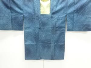 網目模様刺繍道行コート